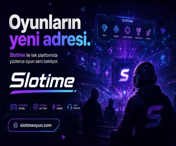 Slotime Online Oyun Platformu Ana Görsel - Oyun Dünyası